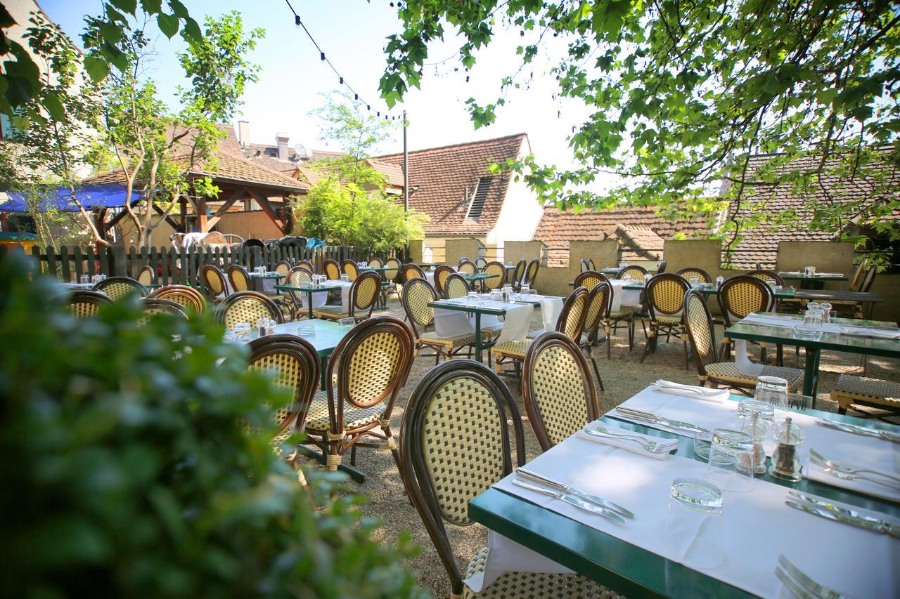 Hotel Brasserie Au Violon バーゼル エクステリア 写真