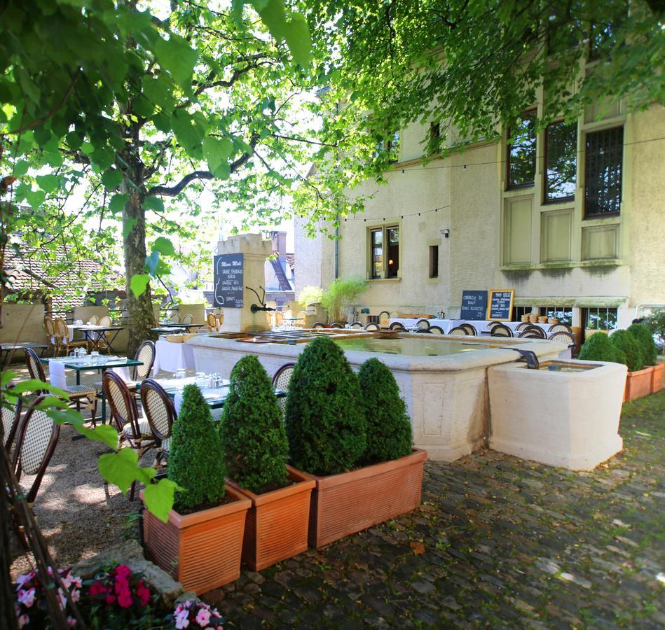 Hotel Brasserie Au Violon バーゼル エクステリア 写真